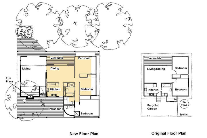 Floorplan of Michael Dysart house